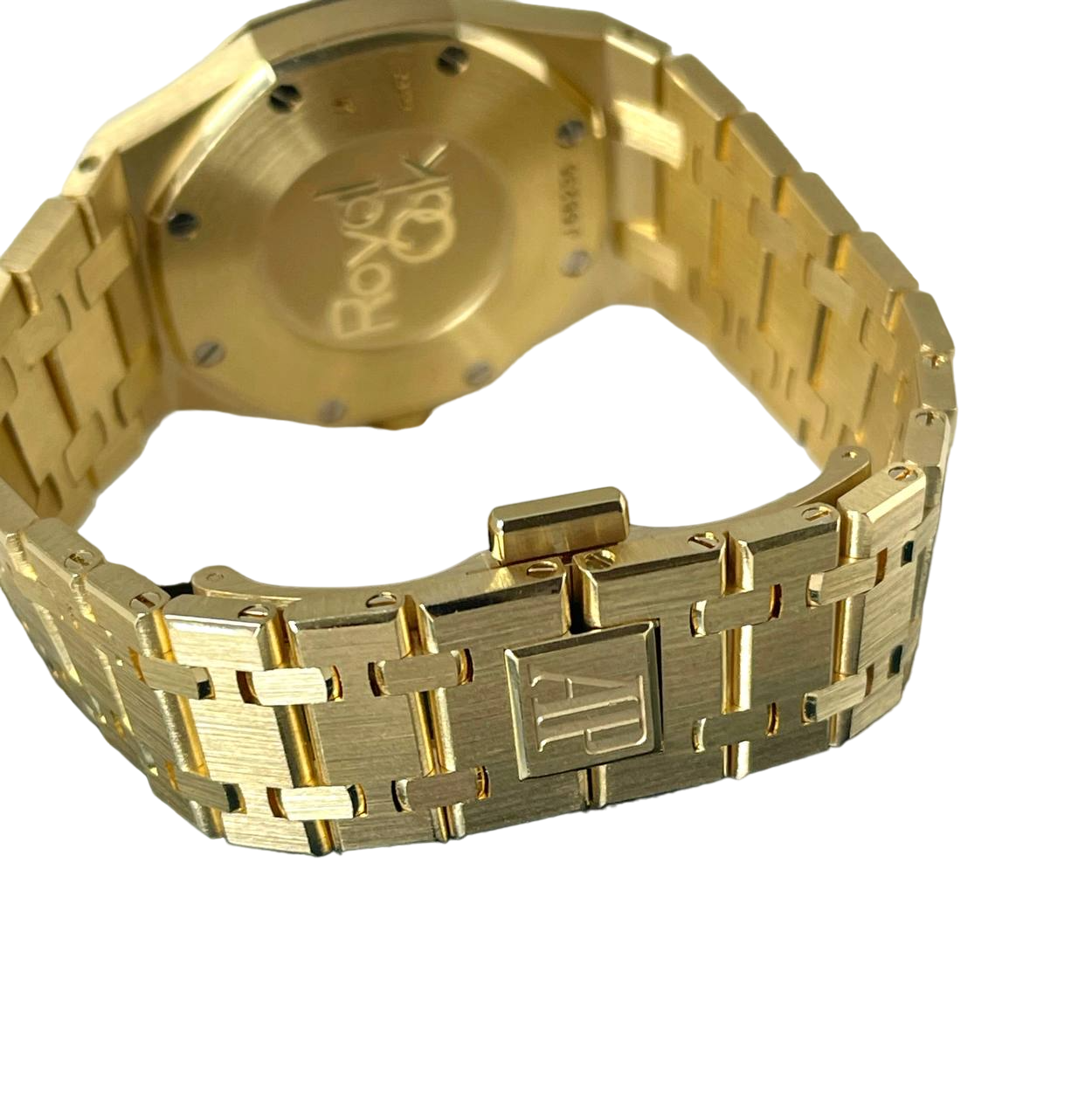 Audemars Piguet Royal Oak Quartz 18K Yellow Gold Lady's Watch - Premium Luxury Product