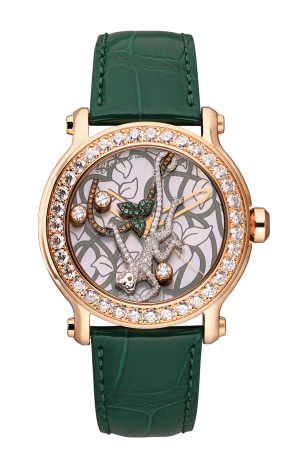 Chopard Happy Diamonds Animal World 18K Rose Gold & Diamonds Lady's Watch - Premium Luxury Product