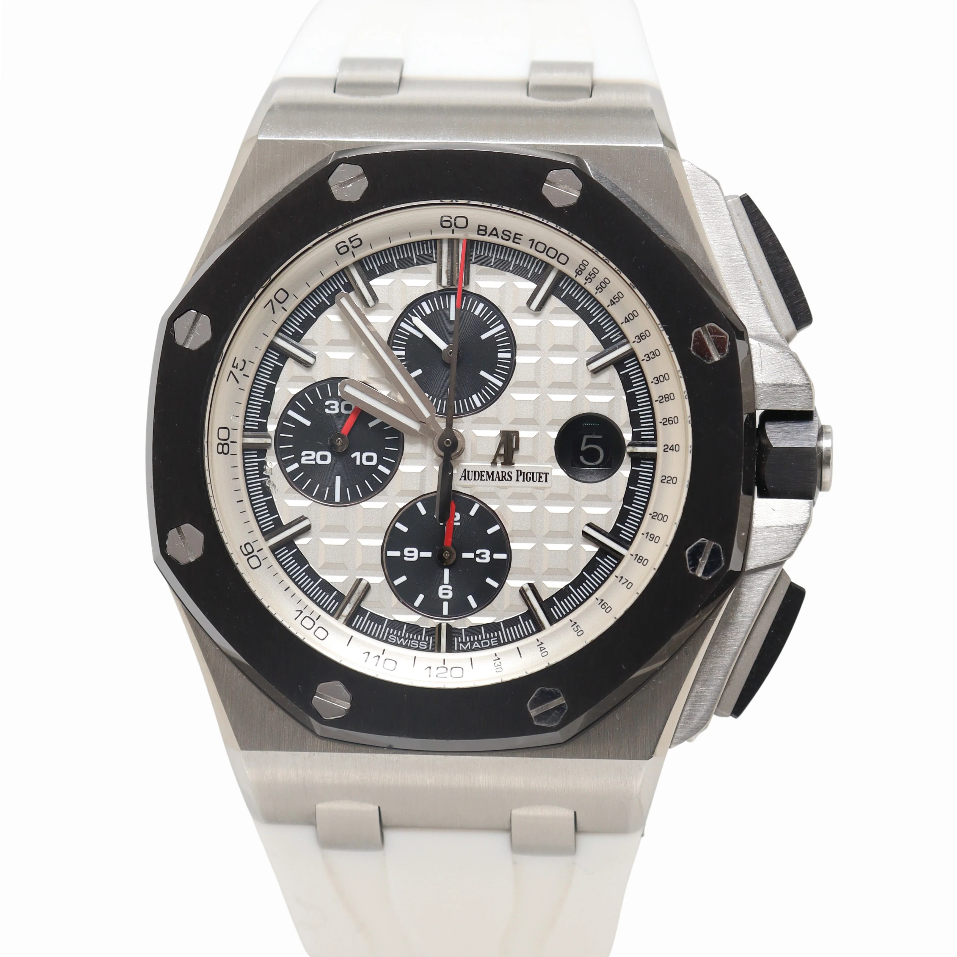Audemars Piguet Royal Oak Offshore Chronograph Stainless steel & Ceramic Men's Watch - Premium Luxury Product