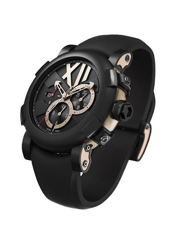 Romain Jerome Titanic-DNA Chronograph Black Ceramic & Rose Gold Men's Watch