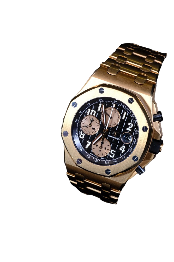 Audemars Piguet Royal Oak Offshore Selfwinding Chronograph 18K Rose Gold Men's Watch - Premium Luxury Product