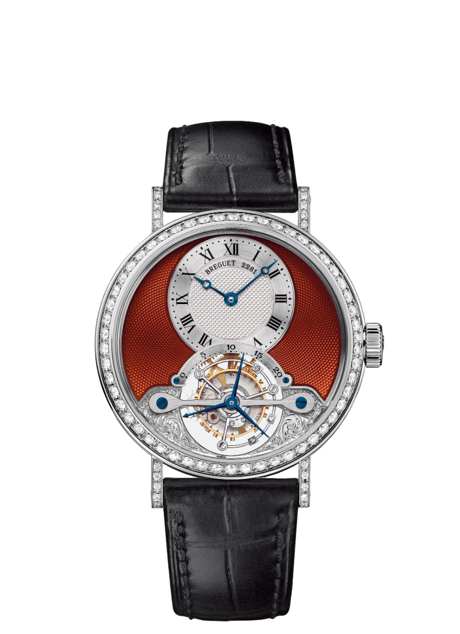 Breguet Classique Complications Tourbillon 18K White Gold & Diamonds Unisex Watch - Premium Luxury Product