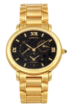 Audemars Piguet Millenary 'Kasparov' GMT 18K Yellow Gold Men's Watch - Premium Luxury Product