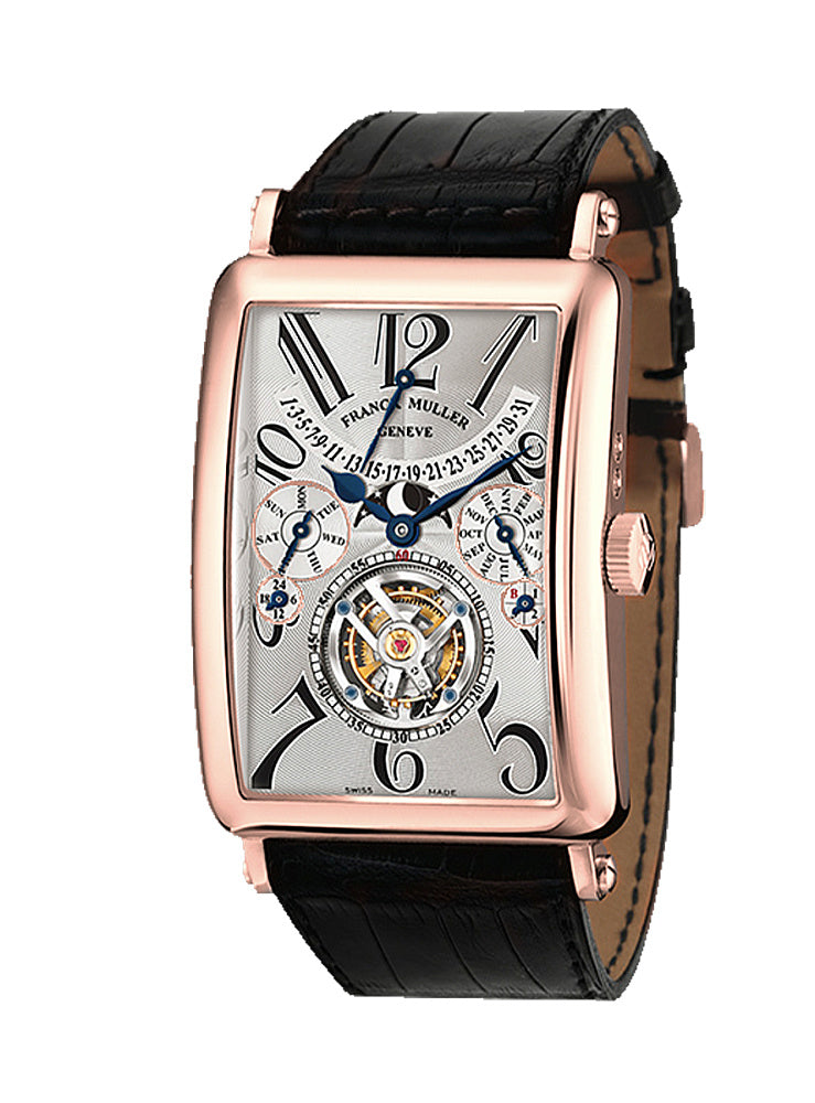 Franck Muller Long Island Perpetual Calendar 18K Rose Gold Lady's Watch - Premium Luxury Product