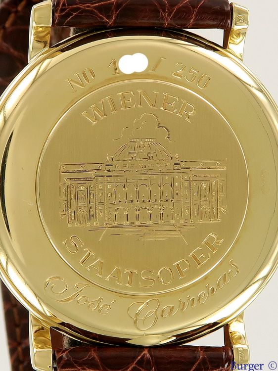 Chopard Jose Carreras Deutsche Staatsoper Berlin 18K Yellow Gold Unisex Watch - Premium Luxury Product