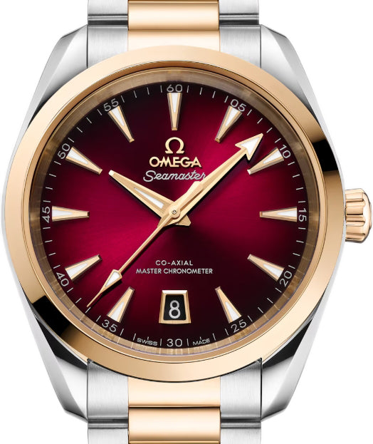 Omega Seamaster Aqua Terra Stainless steel & Moonshine™ gold Men's Watch - Premium Luxury Product