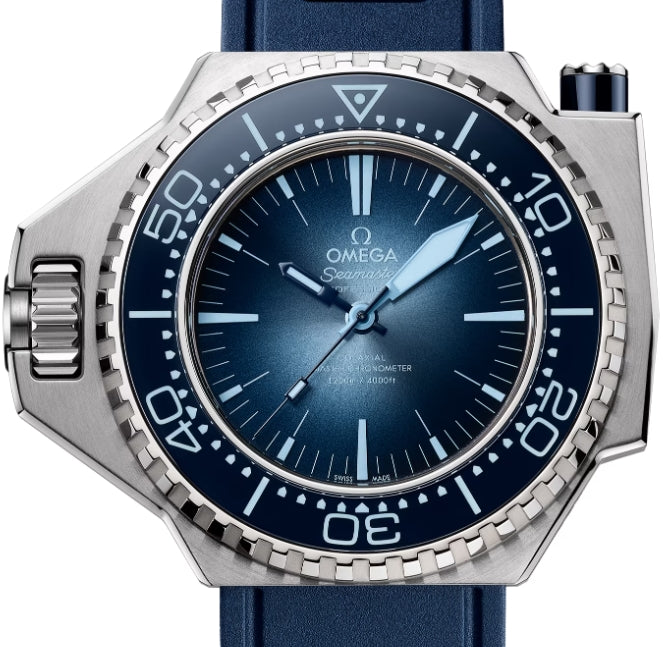 Omega Seamaster Heritage Ploprof 1200m Co-Axial Master Chronometer O-Omegasteel Men's Watch - Premium Luxury Product