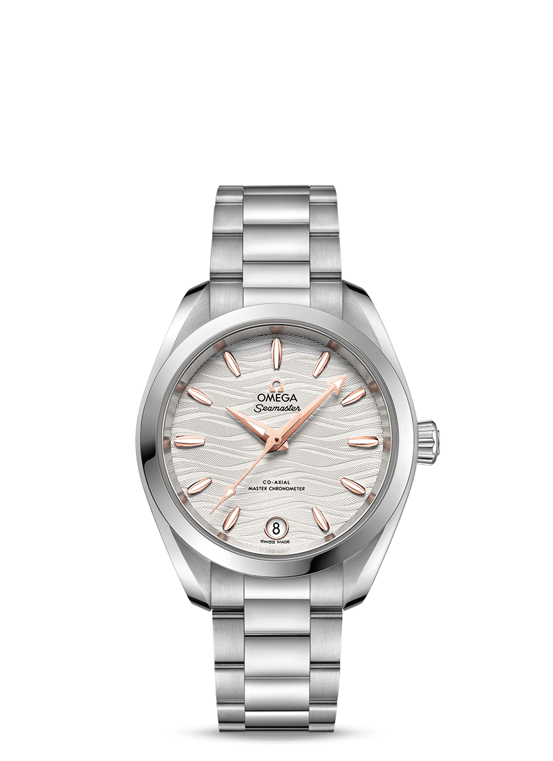 Omega Seamaster Aqua Terra Co-Axial Master Chronometer Stainless Steel Lady's Watch - Premium Luxury Product