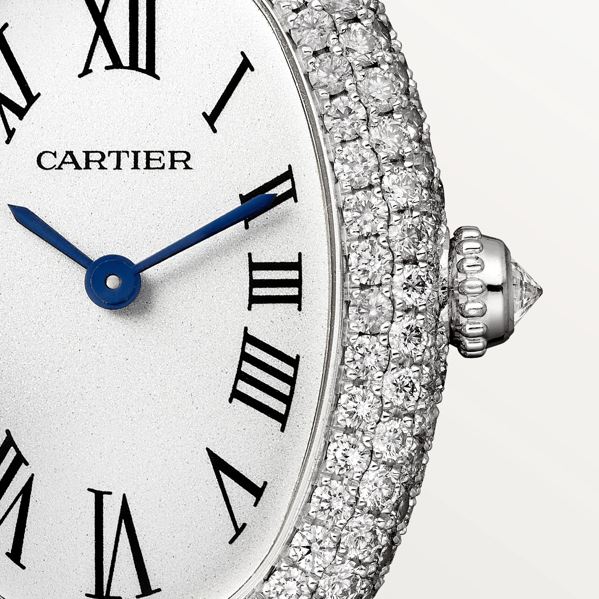 Cartier Baignoire 18K black Gold & Diamonds Ladies Watch - Premium Luxury Product