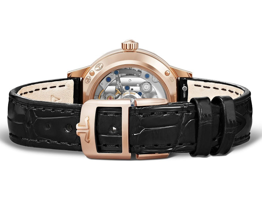 Jaeger-Lecoultre Rendez-Vous  Classic Night & Day 18K Rose Gold & Diamonds Lady's Watch - Premium Luxury Product