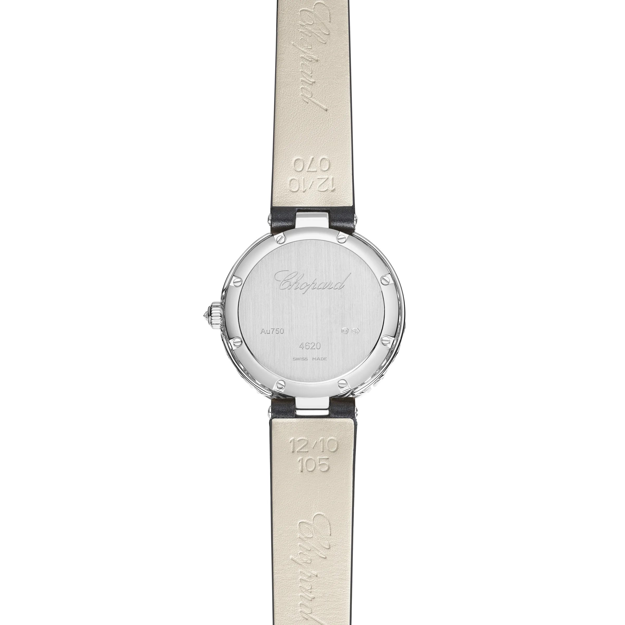 Chopard L’Heure Du Diamant Round Small 18K White Gold & Diamonds Ladies Watch - Premium Luxury Product