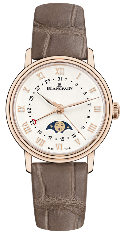 Blancpain Villeret 18kt Rose Gold Lady's Watch - Premium Luxury Product