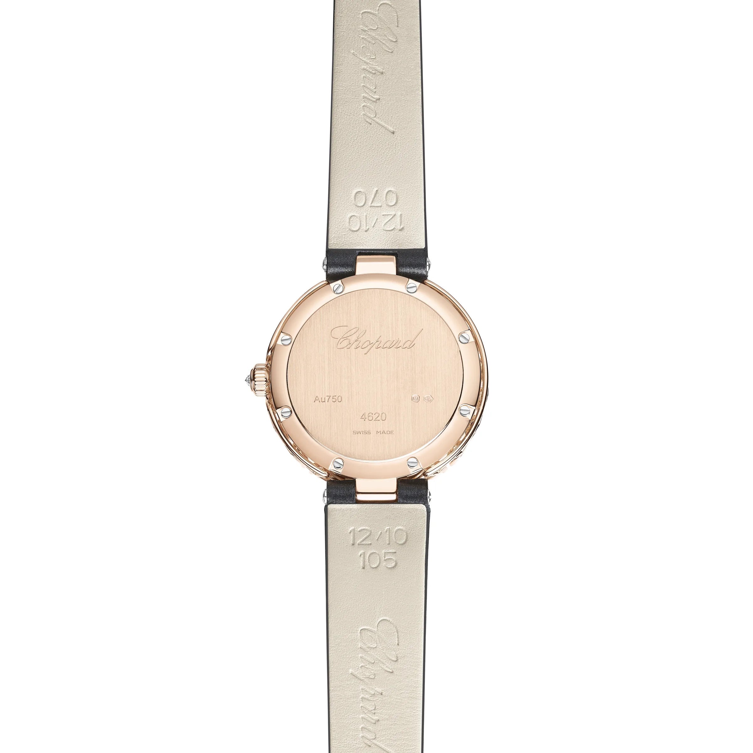 Chopard L’Heure Du Diamant Round Small 18K Rose Gold & Diamonds Ladies Watch - Premium Luxury Product