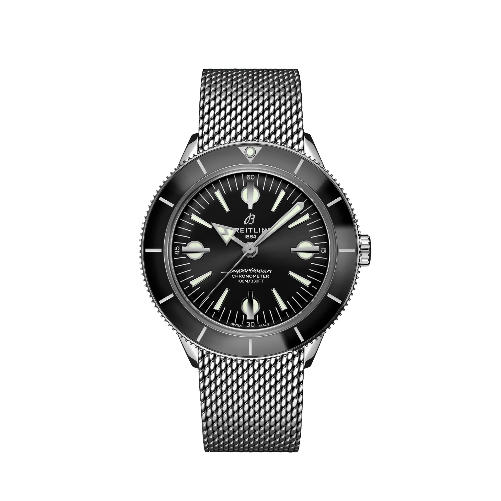 Breitling Superocean Heritage '57 Stainless Steel Men's Watch - Premium Luxury Product