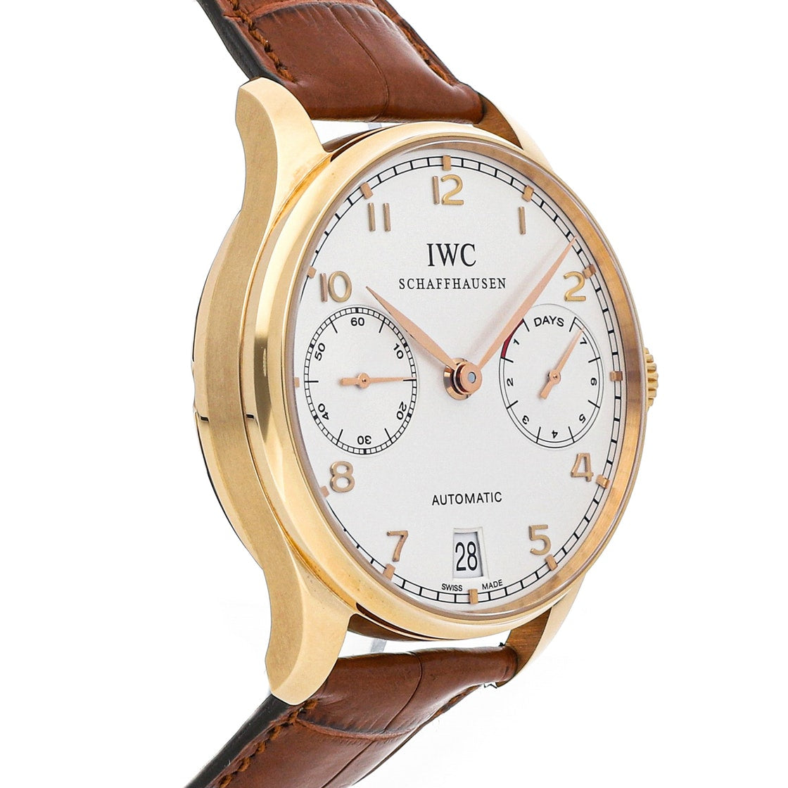 IWC Portugiese Automatic 18K Rose Gold Men’s Watch - Premium Luxury Product