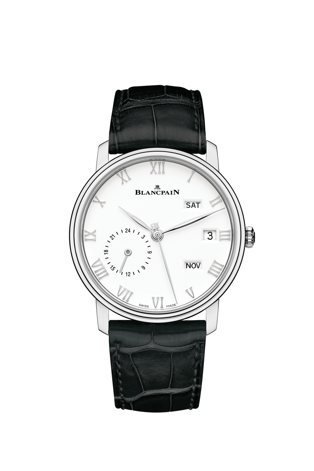 Blancpain Villeret Quantieme Annual GMT Men's Watch - Premium Luxury Product