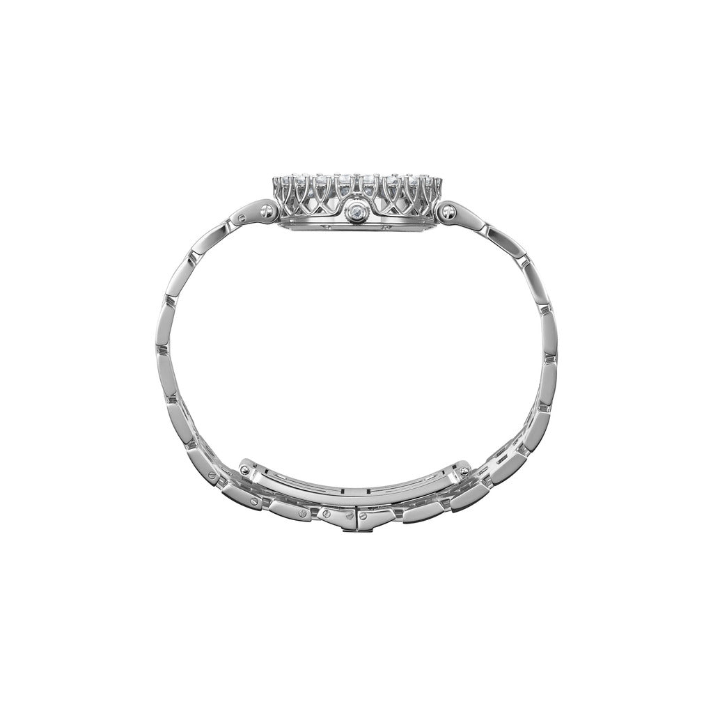 Chopard L’Heure Du Diamant Round Small 18K White Gold & Diamonds Ladies Watch - Premium Luxury Product