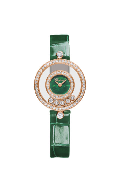 Chopard Happy Diamonds Icons 18K Rose Gold & Diamonds Ladies Watch - Premium Luxury Product