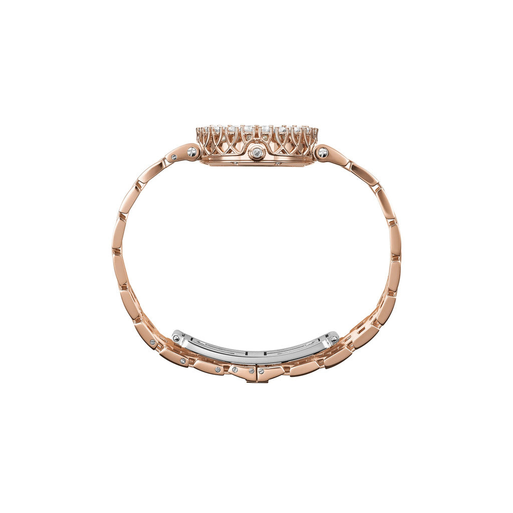 Chopard L’Heure Du Diamant Round Small 18K Rose Gold & Diamonds Ladies Watch - Premium Luxury Product