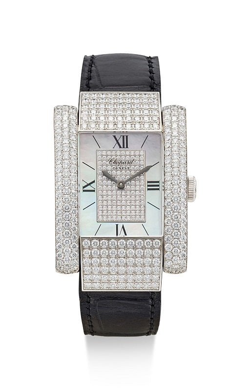 Chopard La Strada 18K White Gold & Diamonds Ladies Watch - Premium Luxury Product