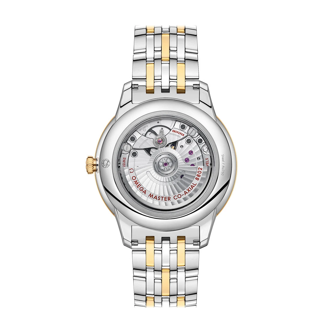 Omega De ville Prestige Stainless steel & 18K Yellow Gold Men's Watch - Premium Luxury Product