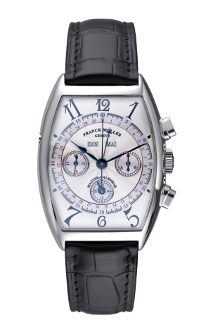 Franck Muller Master Calendar Chronograph Magnum 18K White Gold Men's Watch - Premium Luxury Product