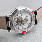 Van Cleef & Arpels Midnight Tourbillon Vendome  18K White Gold & Diamonds Unisex Watch - Premium Luxury Product