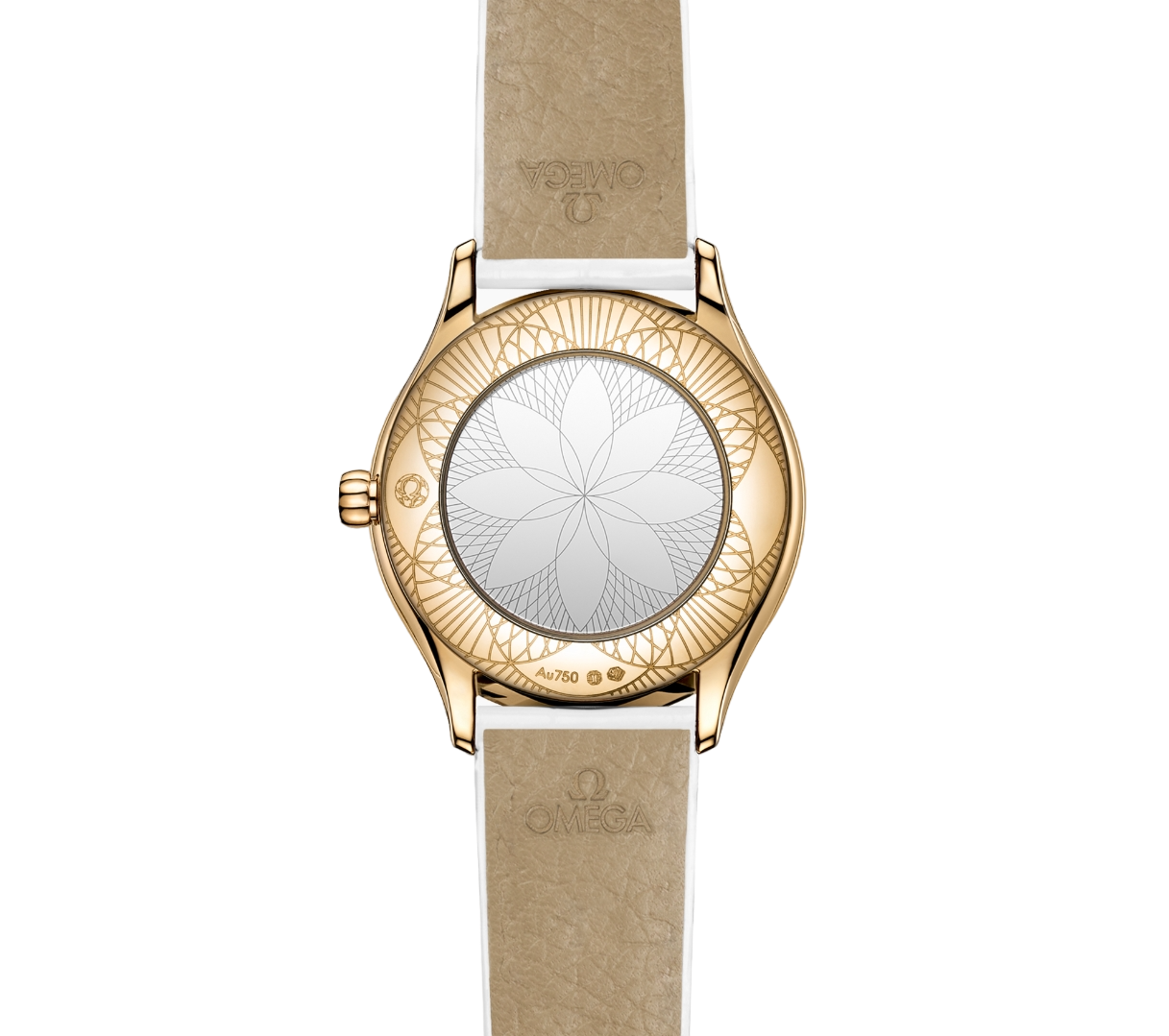 Omega De ville Mini Trésor 18K Moonshine™ Gold & Diamonds Lady's Watch - Premium Luxury Product