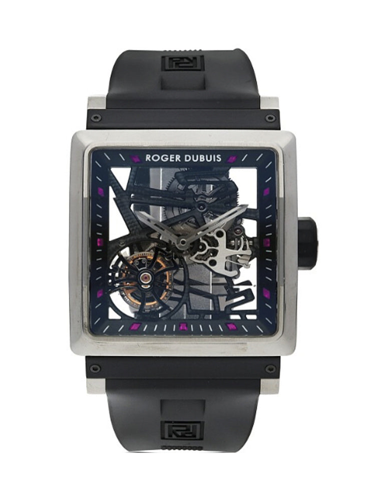 Roger Dubuis Kingsquare Skeleton Titanium Men's Watch