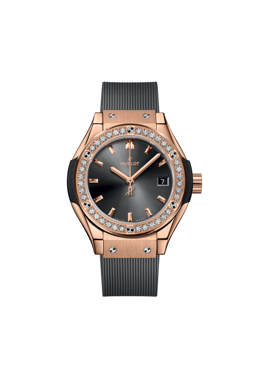 Hublot Classic Fusion 18K King gold & Diamonds Unisex Watch - Premium Luxury Product