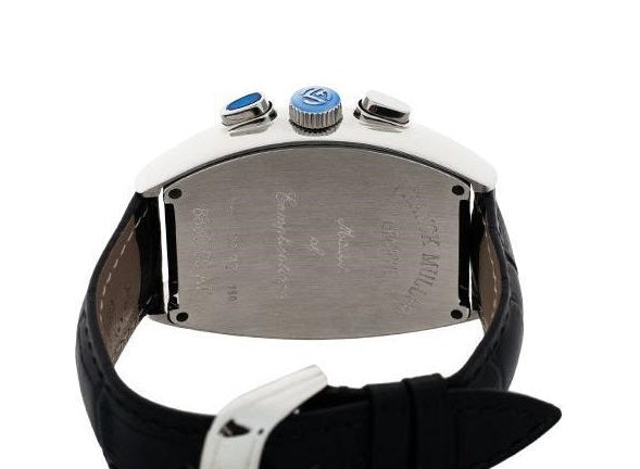 Franck Muller Master Calendar Chronograph Magnum 18K White Gold Men's Watch - Premium Luxury Product