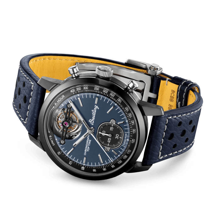 Breitling Top Time B21 Shelby Cobra Chronograph Tourbillon Ceramic & Titanium Men's Watch - Premium Luxury Product