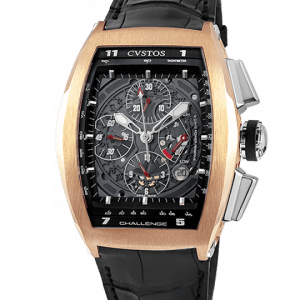Cvstos Challenge Chronograph 18K Yellow Gold Mens Watch - Premium Luxury Product