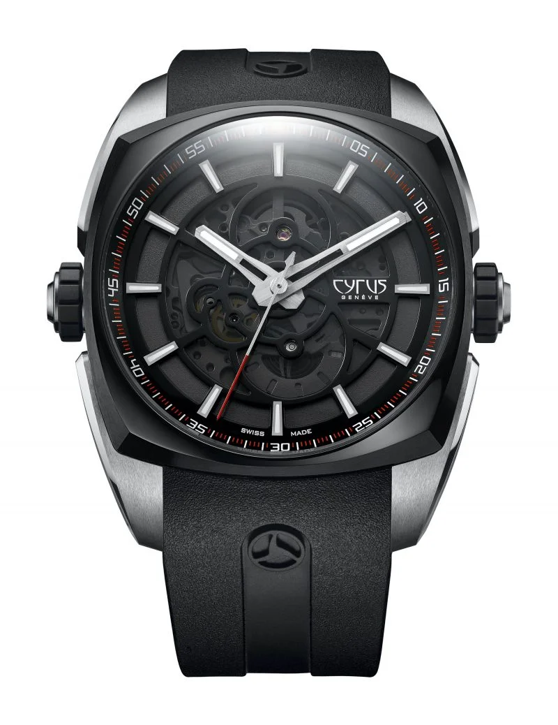 Cyrus Klepcys Solo Tempo Stainless Steel & Black DLC Steel Men's Watch - Premium Luxury Product