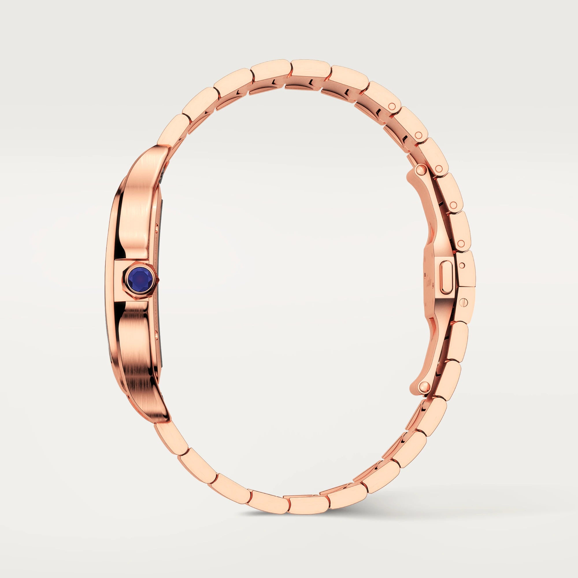 Cartier Santos 18K Rose Gold Men's Watch - Premium Luxury Product