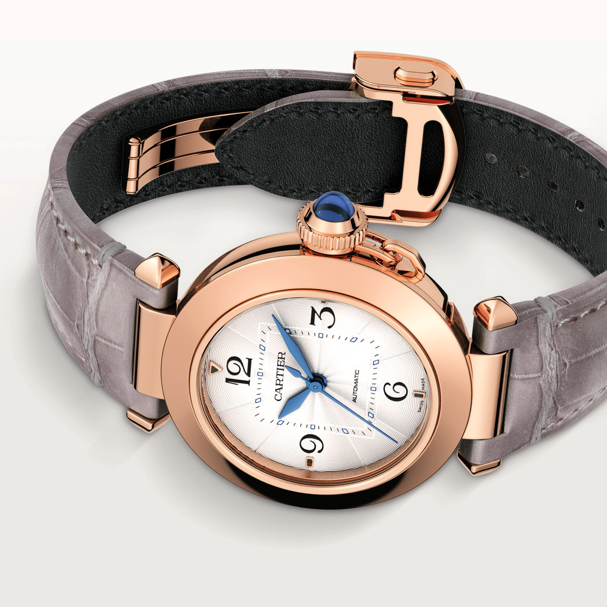 Cartier Pasha 35 mm Rose Gold Unisex Watch - Premium Luxury Product