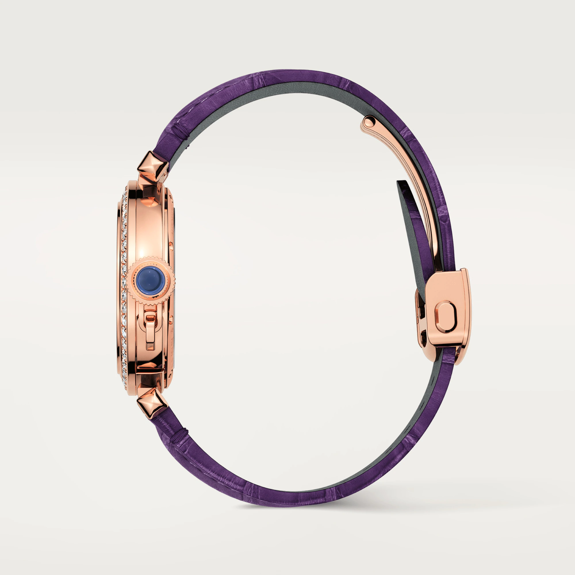 Cartier Pasha 35 mm Rose Gold & Diamonds Lady's Watch - Premium Luxury Product