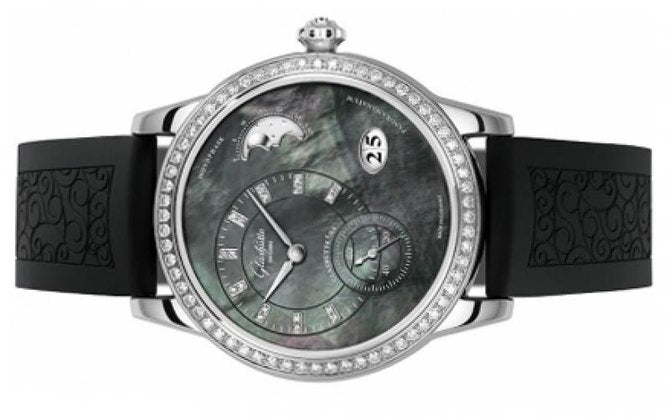 Glashutte Original Pano Matic Luna Stainless steel Ladies Watch - Premium Luxury Product