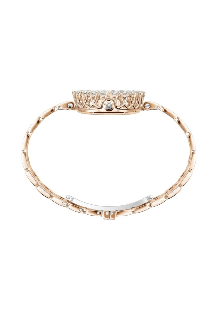 Chopard L’Heure Du Diamant Round Small 18K Rose Gold & Diamonds Ladies Watch - Premium Luxury Product