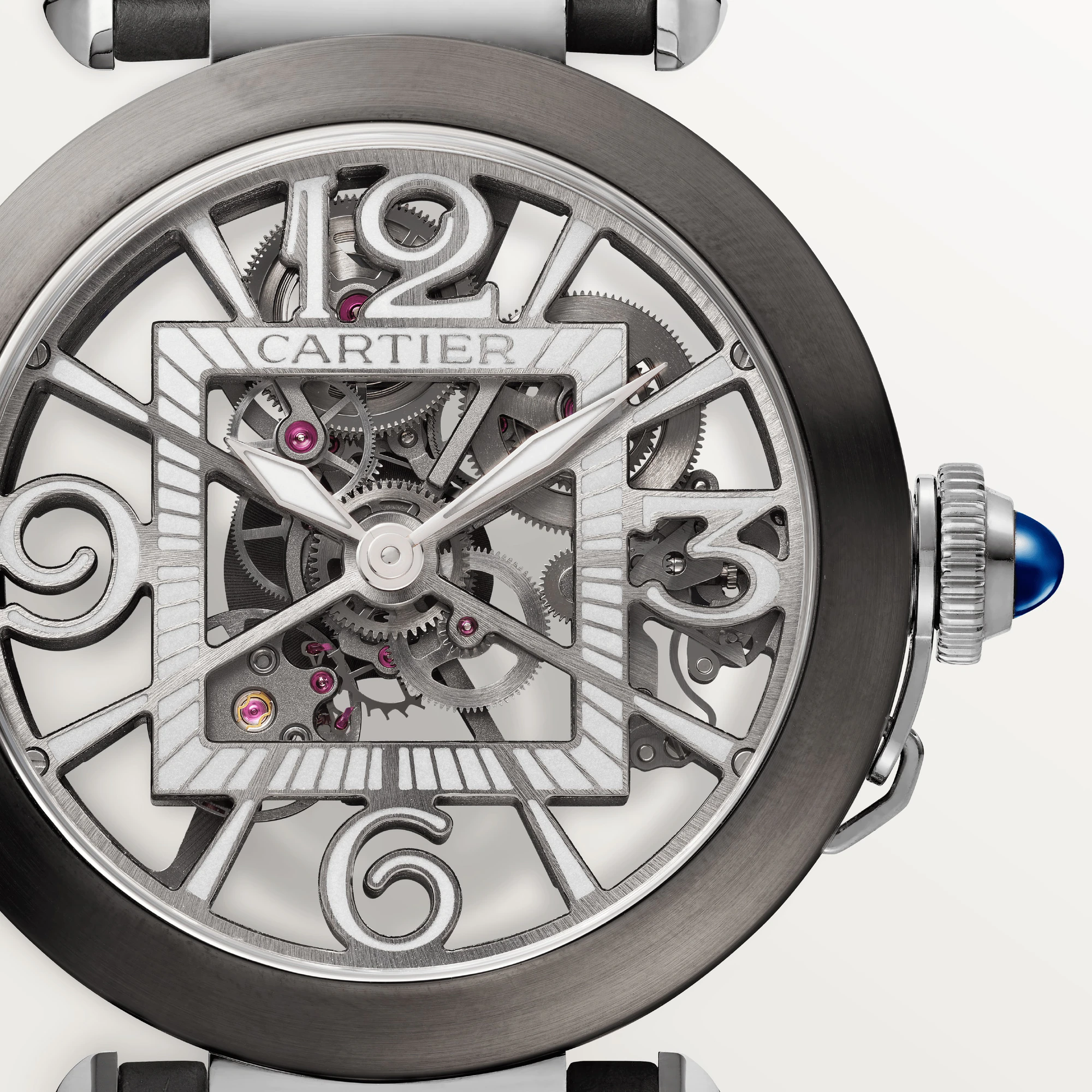 Cartier Pasha 41 mm Stainless steel Men's Watch - Premium Luxury Product