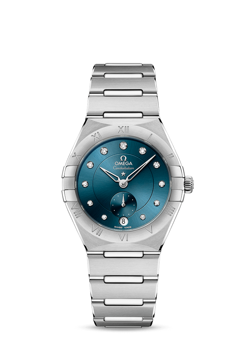 Omega Constellation Co-Axial Master Chronometer Small seconds Stainless steel & Diamonds Lady’s Watch - Premium Luxury Product