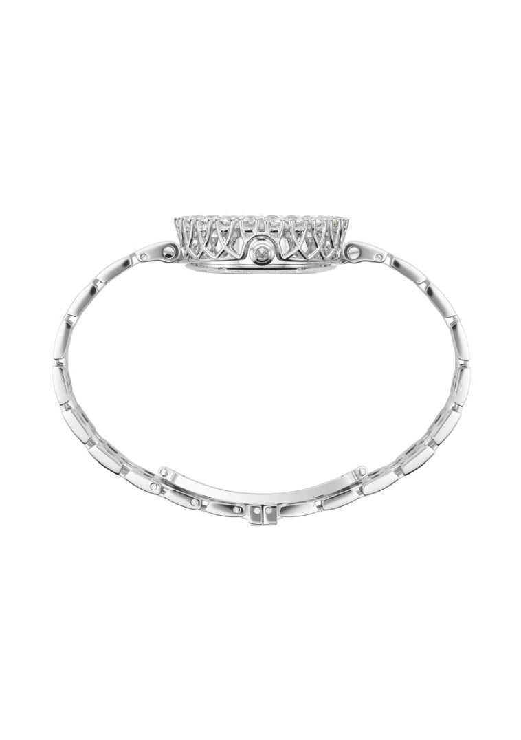 Chopard L’Heure Du Diamant Round Small 18K White Gold & Diamonds Ladies Watch - Premium Luxury Product