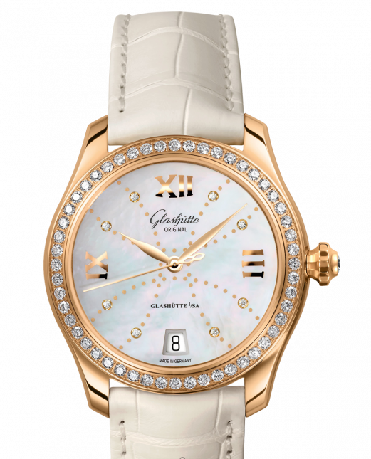Glashutte Original Lady Serenade Rose gold Ladies Watch - Premium Luxury Product