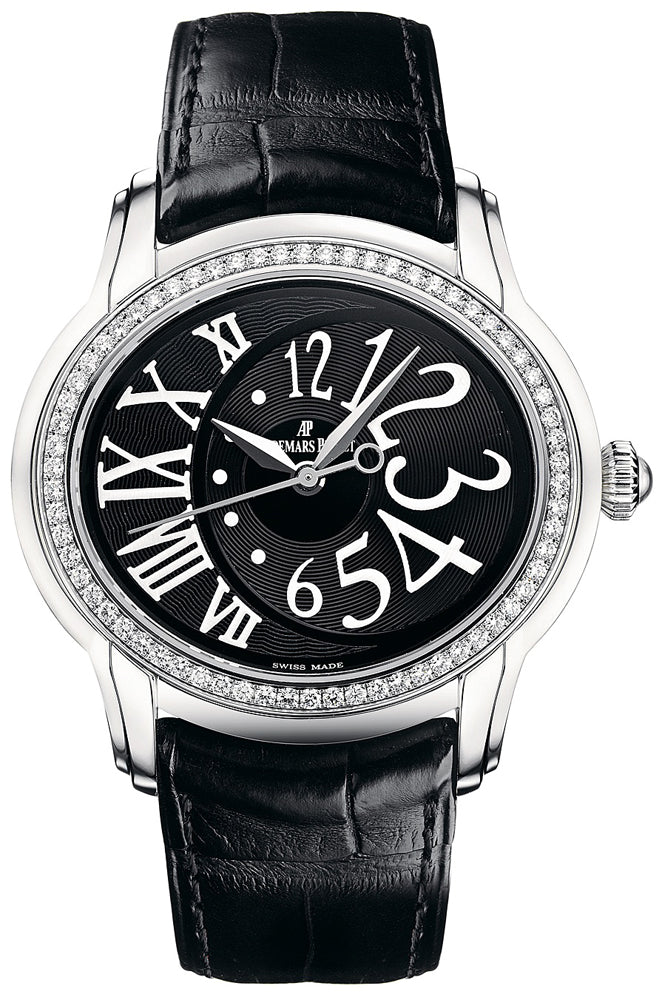 Audemars Piguet Millenary Stainless Steel & Diamonds Ladies Watch - Premium Luxury Product