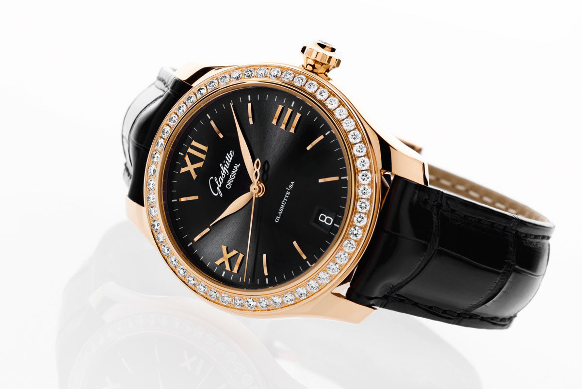 Glashutte Original Lady Serenade Rose gold Ladies Watch - Premium Luxury Product