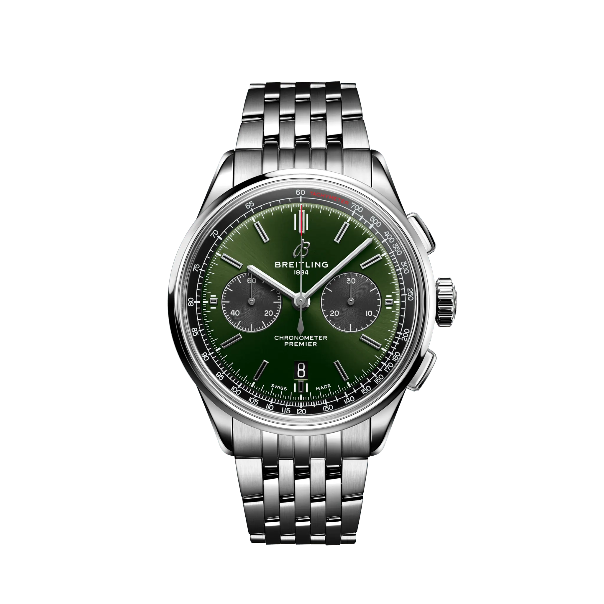 Breitling Premier B01 Chronograph 42 Stainless Steel Men's Watch - Premium Luxury Product
