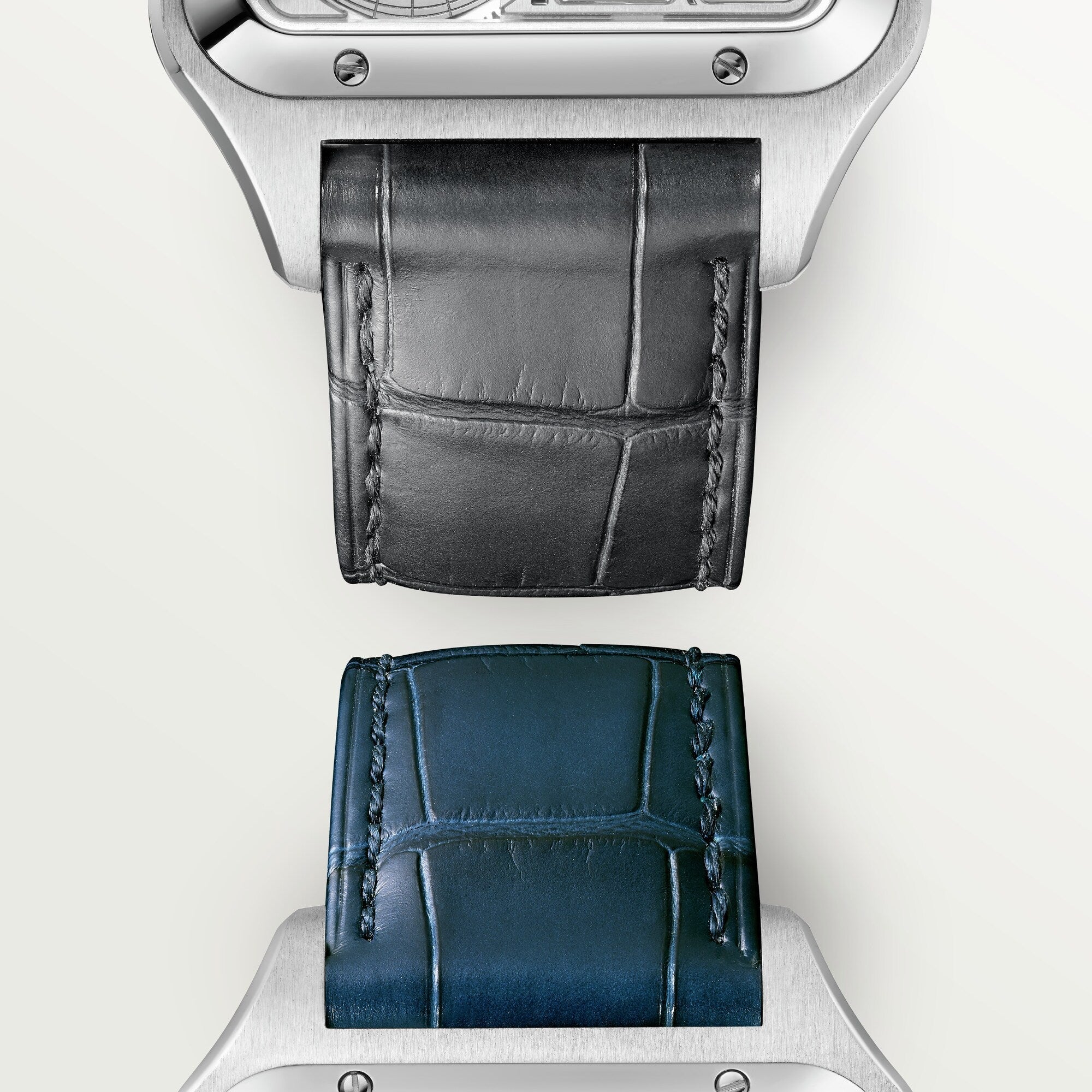 Cartier Santos Dumont  Skeleton Stainless steel Men's Watch - Premium Luxury Product