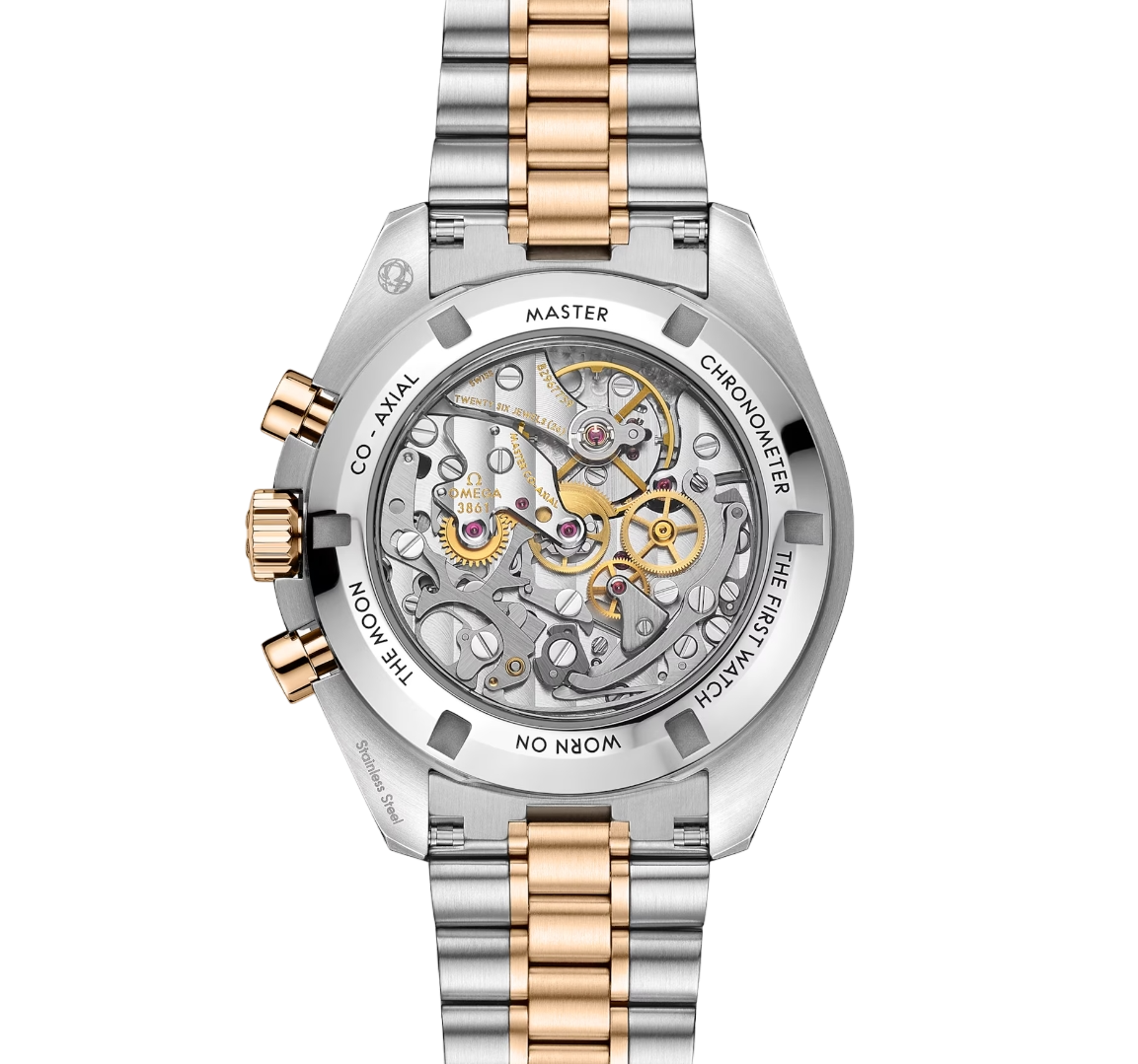 Omega Speedmaster Moonwatch Professional Chronograph Stainless steel & 18K Moonshine™ Gold & Ceramic Men's Watch - Premium Luxury Product