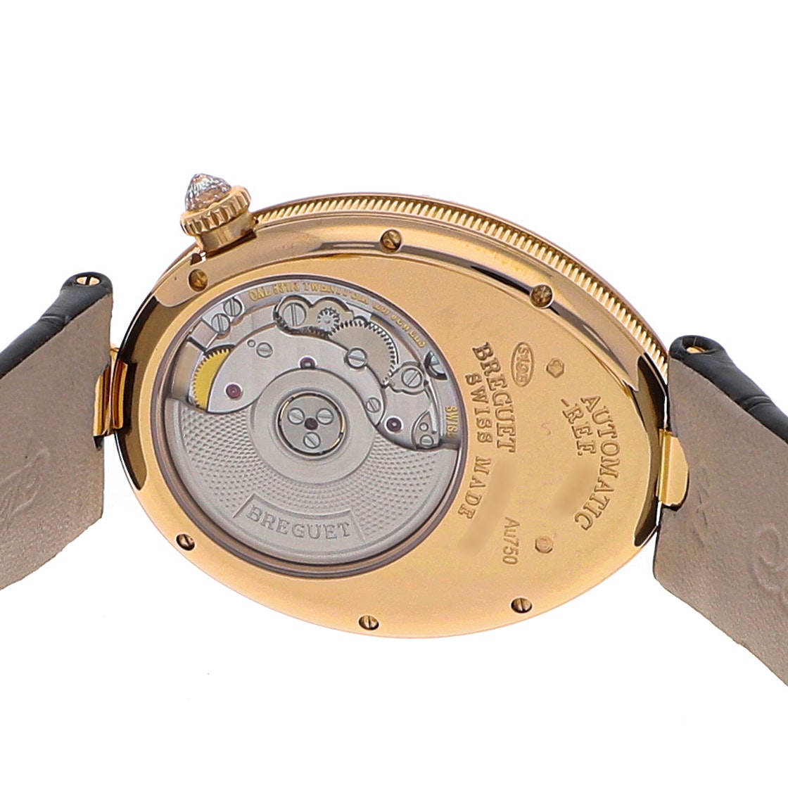 Breguet Reine de Naples 18K Rose Gold & Diamonds Lady's Watch - Premium Luxury Product