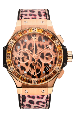 Hublot Big Bang 41 mm Leopard 18K Rose Gold & Andalusites Lady's Watc - Premium Luxury Product